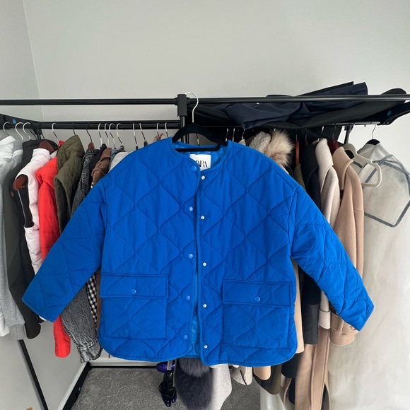 Zara Jackets & Coats Zara Quilted Oversized Jacket Poshmark